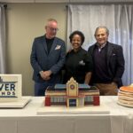 Silver Diner Corporate Cake by Mimi The Cake Architect