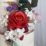 Naked Wedding Cake by Mimi The Cake Architect