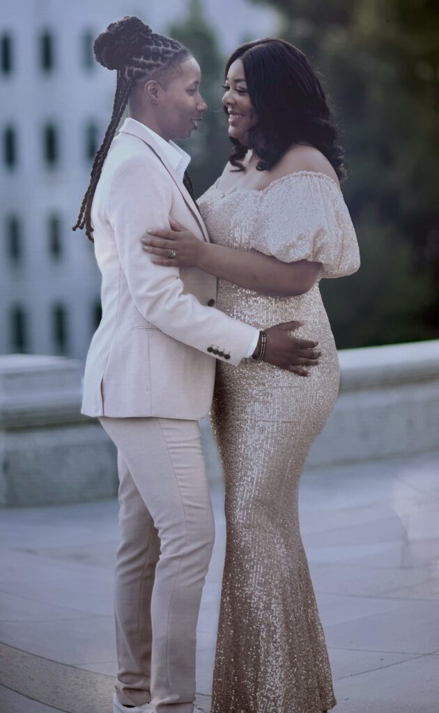 Jelisa & Kendria's engagement photo